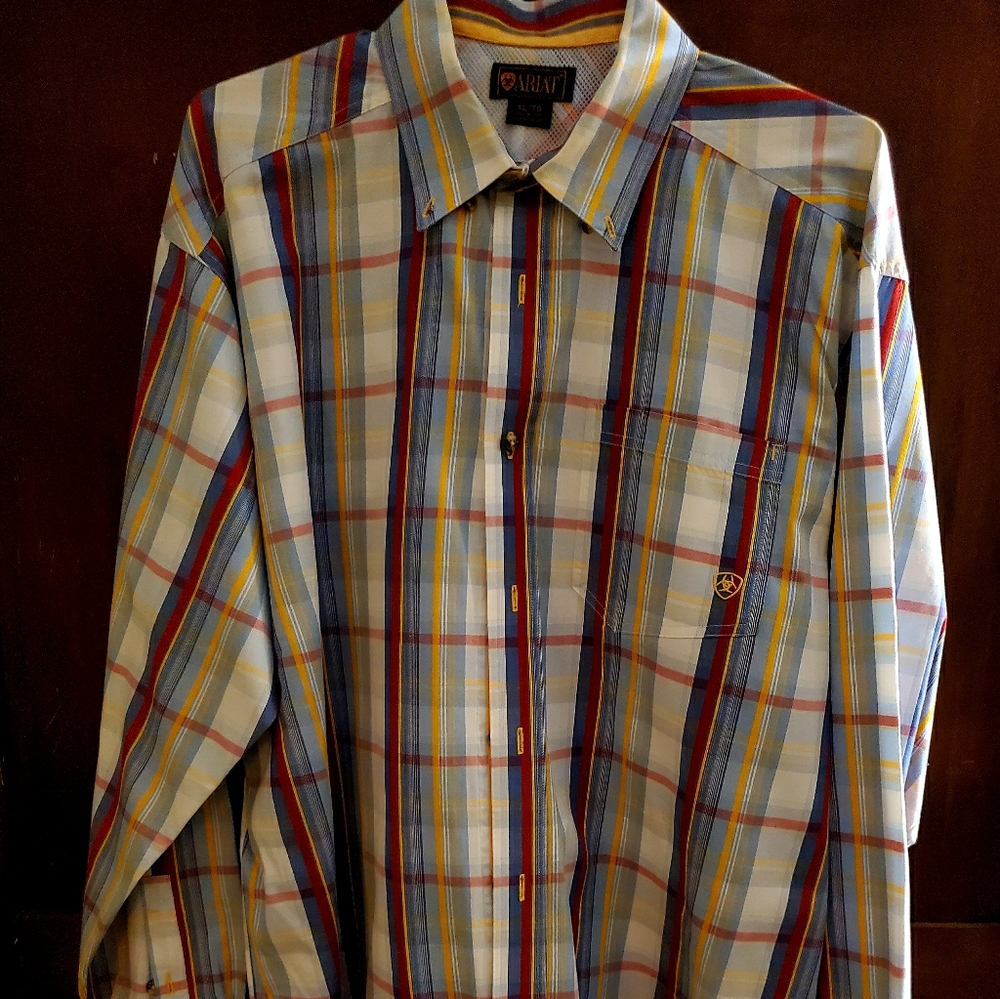 Mens Ariat Long Sleeve Shirt